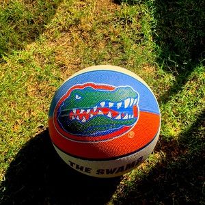 I won it at a carnival and never used it on the court